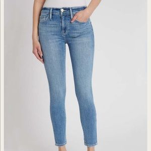 FRAME DENIM Le Skinny de Jeanne Crop Jeans Sz 28